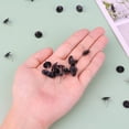 thumbnail image 4 of CHAO 100 Piezas de Chinchetas de 12 mm (Negro), Chinchetas Pequeñas de Plástico, Chinchetas de Pared de Papel con Punta de Acero Inoxidable, Chinchetas Decorativas para Tablero de Corcho, Tablón de An, 4 of 5