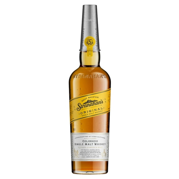 Stranahan’s Original American Whiskey, 750 ml Glass Bottle, 47% ABV