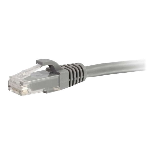 C2G Câble Ethernet de Réseau UTP 150 Pieds Cat6a Sans Accroc Non Blindé - Gris - Câble de Patch - RJ-45 (m) vers RJ-45 (m) - 150 Pieds - UTP - CAT 6a - Moulé, Sans Accroc - Gris