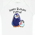 thumbnail image 4 of Inktastic Happy Birthday, Nana Cute Penguins Boys or Girls Baby Bodysuit, 4 of 5