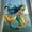 Size 4 inch, variant on Ocean Mermaid Wavy Acrylic Window Hanging, Coastal Faux Wavy Acrylic Suncatcher, Nautical Fantasy Decor Gift Idea, Fantasy Bathroom Decor