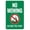 Warning Sign 1, variant on No Mowing Beyond This Point With Graphic Sign - 8"x12", Prohibition Metal Decor for Business, Home, Outdoor/Indoor