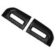 thumbnail image 5 of Cubierta embellecedora de rejilla de luz antiniebla negra brillante LR129432 Reemplazo para Land Rover Defender 90 110 130 L663 2020 y posteriores, 5 of 19