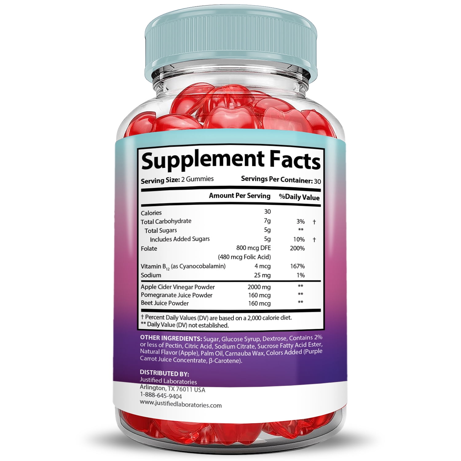 Ultra Prime Keto Extreme ACV Gummies 2000mg Dietary Supplement 60 Gummys
