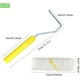 thumbnail image 2 of Rodillo de pintura, fácil de usar para un acabado suave, marco de acero cromado, fibra de filamento denso, mango extensible para proyectos con mini rodillos, diseño compacto, 2 of 5