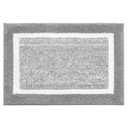 thumbnail image 3 of Tritex Microfiber Bathroom Rugs, 16"x24" Soft and Absorbent Bath Rugs, Non-Slip Machine Wash Bath Mats, Grey, 3 of 5