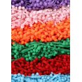 thumbnail image 4 of 5 Yard Tassel Ribbon Pom Pom DIY Garment Sewing Accessories (White) 4 Pcs, 4 of 5