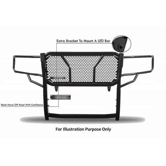 Black Horse Off Road RUDOSP19B Rugged Grille Guard Modular for Mercedes-Benz Sprinter