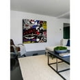 thumbnail image 6 of "Super Games II" Painting Print on Brushed Aluminum, 6 of 7
