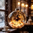 thumbnail image 5 of sruoe Halloween Mini Scene Bauble, Pumpkin Witch Clear Ornament, Halloween Home Decor, Halloween Indoor Decor for Mantel Porch Wall, 5 of 6