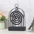 thumbnail image 2 of Mosquito Coil Holder Household Creative Hanging Handle Birdcage Shape Mosquito Repellent Incense Rack Decoration For Home, 2 of 3