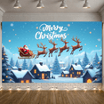 thumbnail image 6 of Decorative Design Christmas Banner Holiday Decoration New Year Decoration for Home Party Office Celebration, 6 of 9
