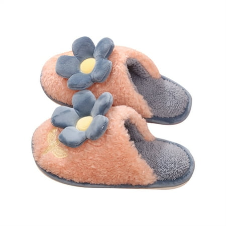 

SHENGXINY Women Slippers Girl Cute Cartoon Plush Warm Shoes Home Indoor Ladies Casual Animale Flat Comfort Shoe Autumn Winter