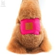 thumbnail image 4 of Gustave Reusable Wrap Diapers for Male Dogs, Washable Puppy Belly Band Comfort Leakproof Pets Diapers Nappies for Doggy Puppies (Red, S), 4 of 9