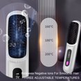 thumbnail image 4 of EGNMCR Wireless Hair Straightener Brush Upgraded Portable Hair Straightener Brush For Women With Travel Size In 1 Wireless Hair Straight Comb USB Rechargeable Straightener Brush, 4 of 9