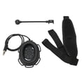 thumbnail image 2 of Auriculares unilaterales de radio 150Hz-500Hz Diadema flexible Auriculares de walkie talkie con enchufe de 71 mm para, 2 of 8