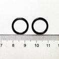 thumbnail image 3 of 100x Metal Sujetador Correa O s / Deslizadores / Gancho Fig 0 8 9 de 12 mm Zulema tirantes del sujetador anillos, 3 of 6