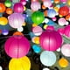 thumbnail image 2 of 10 faroles chinos de papel multicolor de 6/8/10/12/14/16 pulgadas para decoración de cumpleaños, bodas, manualidades, farolillos colgantes blancos, 2 of 5