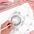 thumbnail image 5 of Circle Template Circle Round Stencil Templates for Drafting for Office and School Building Formwork Drawings Templates, Large and Small Size, 3 Pack, 5 of 7