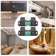 thumbnail image 5 of Interruptor con sensor de movimiento, sensor PIR LED de 12 V y 24 V para tiras de luces LED flexibles, paquete de 2, color negro, 5 of 5