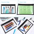 thumbnail image 4 of Paquete de 30 Bolsas Transparentes con Cremallera, Sobres Impermeables de PVC, Carpetas, Bolsas de Maquillaje, Estuches para Lápices, para Viajes, Hogar y Oficina., 4 of 5