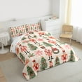 thumbnail image 4 of Homewish Cartoon Christmas Nutcracker Full Size Comforter Sets,Chic Xmas Tree Bedding Comforter Set,Chic Xmas Tree Bedding Sets For Girls,,Microfiber Bedroom Decor Reversible,3-Piece, 4 of 9