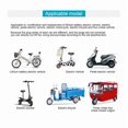 thumbnail image 2 of Universal Electric Bicycle Twist Throttle Grip E-Bike Handlebar Twist Accelerator Speed Control Handle Replacement Parts, 2 of 7
