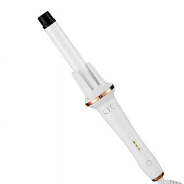 FACEGA Curling Iron,Auto Rotate Barrel with Tourmaline Ceramic,Hair Styling Tool for Classic Curls,White