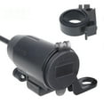 thumbnail image 6 of Double QC3.0 USB Motorcycle Charger with Touches Control & Voltages Monitoring Waterproof Motorcycle USB Charger for Travel, 6 of 9