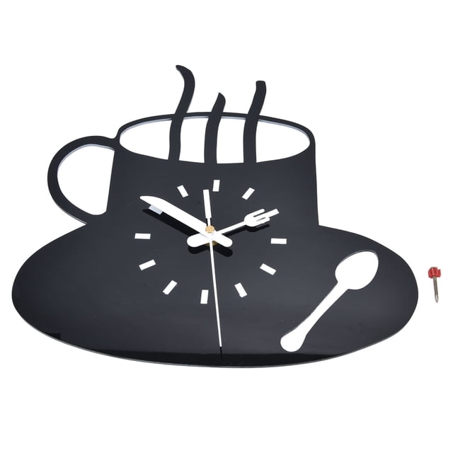 Reloj de pared de cocina Jadeshay 3D Acrílico