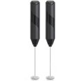 thumbnail image 1 of Paquete de 2 espumadores de leche portátiles a batería para café, mini batidor eléctrico, espumador eléctrico, 1 of 5