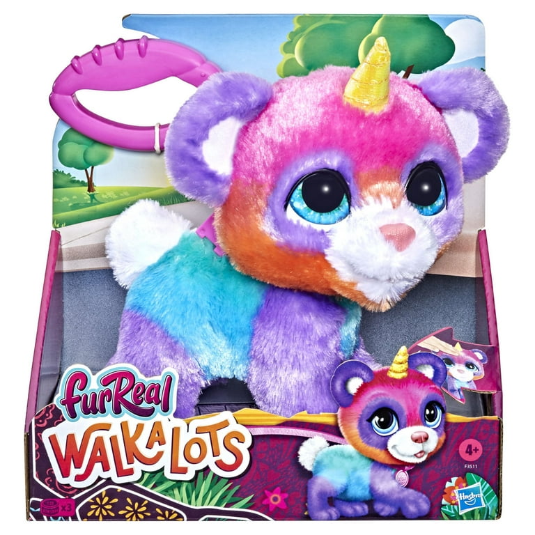 furReal Walkalots Multicolor Pandacorn Plush Interactive Toy, Electronic  Pet 
