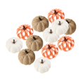 thumbnail image 1 of 12 calabazas artificiales para decoración otoñal, pequeñas calabazas decorativas para otoño, ideales para fiestas, festivales y cestas, 1 of 8