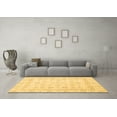thumbnail image 3 of Ahgly Company Indoor Square Oriental Brown Traditional Area Rugs, 6' Square, 3 of 4