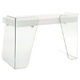 thumbnail image 4 of Casabianca Modern Archie Engineered Wood Office Desk in White, 4 of 10