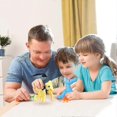 thumbnail image 3 of Fun For Kids With Dlishka Rainbow Friend Plush Plush Stuffed Animal Teal And Yellow Plush Doll Toy, 3 of 5