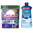 thumbnail image 1 of Cascade Platinum Plus Sachets Action Pacs avec Finish Quantum Jet-Dry Ultra Agent de Rinçage, 1 of 5