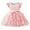 Pink, variant on Girl Dress Ruffle Tulle Toddler Dress Girls Summer Dresses Birthday Party Dresses Baby Girl Outfits 1-2 Years Girl Fashion