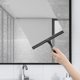 thumbnail image 4 of All-purpose Shower Squeegee For Shower Doors, Bathroom, Window And Car Glass - Black, Stainless Steel12-inch, 4 of 5