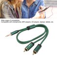 thumbnail image 4 of Adaptador de cable aux de 3.5 mm, 1,64 pasteles 3.5 mm y cable de división y conector chapado en Oro de Sonido estéreo para altavoz de teléfonos Inteligentes, 4 of 7