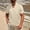 c01Beige, variant on USNSM Men's Summer Stand Collar Linen Shirts, Lightweight Loose V Neck Short Sleeve Business Casual Henley Tee Shirt Blue M