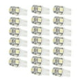 thumbnail image 3 of Unique Bargains 20 pcs T10 5050 W5W LED White Car Side Wedge Light Lamp Bulb Universal, 3 of 4