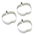 thumbnail image 4 of SOPOTUTU 7.9Inch Apple Shape Stainless Steel Cookie Molds 3 Pcs for Diy Projects, 4 of 8