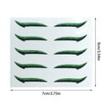 thumbnail image 2 of Glittery Double Eyelid Tape Silver Eye Makeup Enhancer For Monolid Deep Set Hooded Eyes Natural, 2 of 4