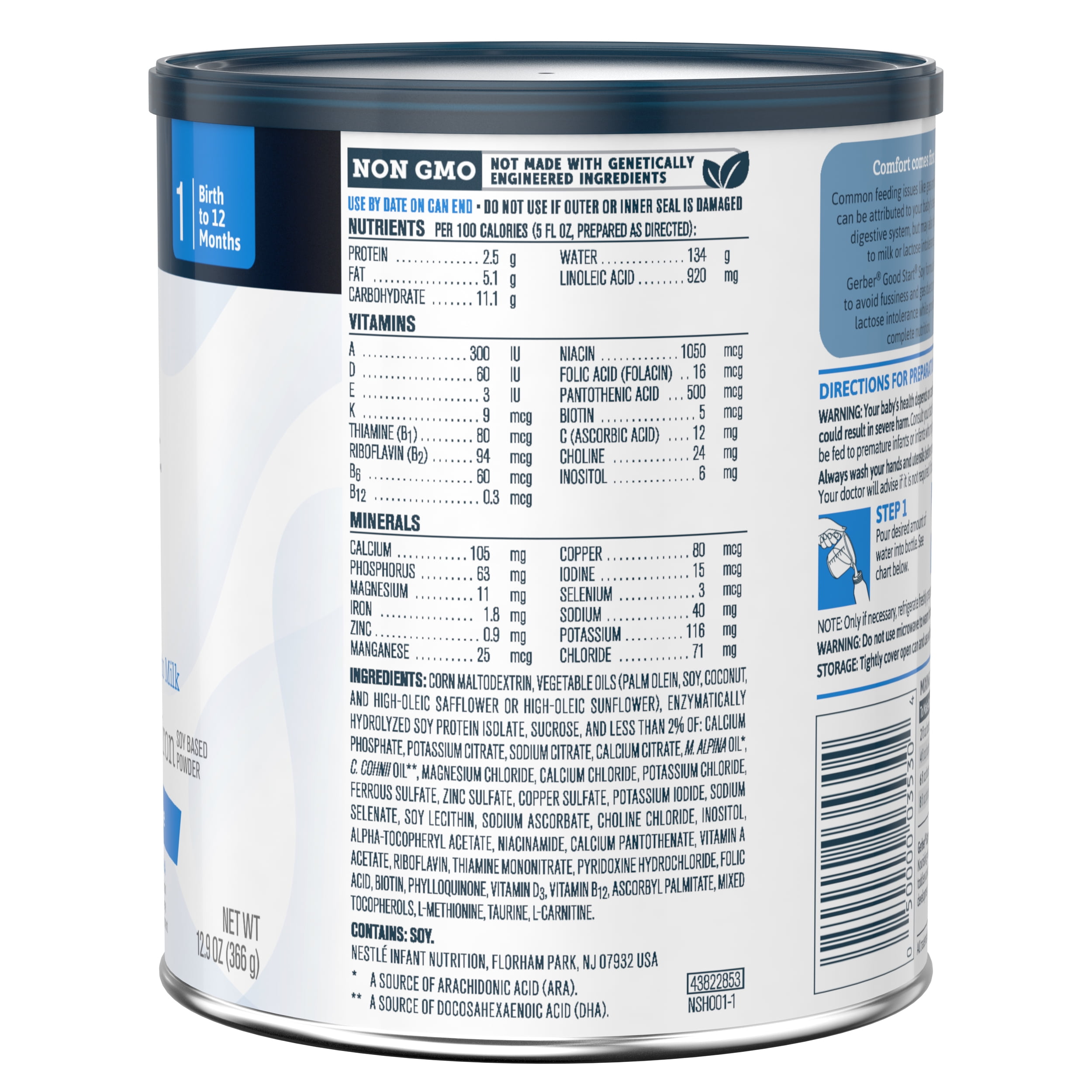 gerber soy formula bulk