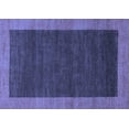 thumbnail image 1 of Ahgly Company Indoor Rectangle Abstract Blue Modern Area Rugs, 5' x 7', 1 of 4