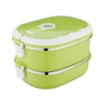 thumbnail image 3 of Contenants de Rangement en Acier Inoxydable avec Couvercles à 2 Couches 1800 ml Boîte à Lunch Rectangulaire pour Aliments Boîte à Lunch en Acier Inoxydable Boîte à Lunch Boîte de Rangement pour Aliments Boîte à Lunch pour Enfants Aliments Chauds, 3 of 8