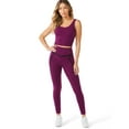 thumbnail image 3 of Sofia Active by Sofia Vergara Women's Lux High Waist Leggings, 27"., 3 of 6