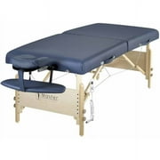 Master Massage 30" Coronado Therma-Top LX Portable Massage Table Package, Royal Blue