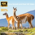thumbnail image 3 of CAMPARK Trail Camera 4K 48MP Game Hunting Deer Camera with Night Vision Waterproof IP66 0.1s Trigger Time Latest Sensor Motion  Time-Lapse 120° Wide-Angle 2.0” LCD for Wildlife Monitoring, 3 of 10